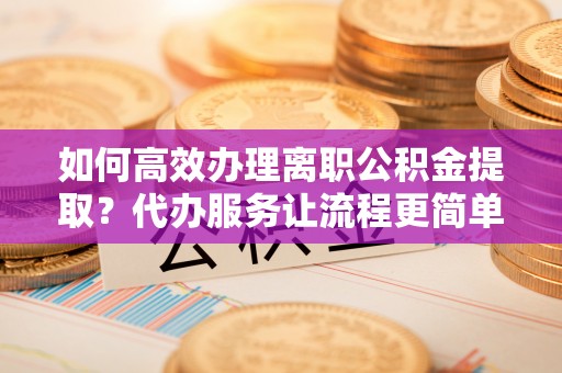 浉河如何高效办理离职公积金提取？代办服务让流程更简单