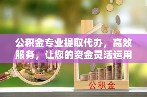 浉河公积金专业提取代办，高效服务，让您的资金灵活运用