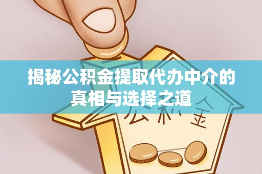 浉河揭秘公积金提取代办中介的真相与选择之道