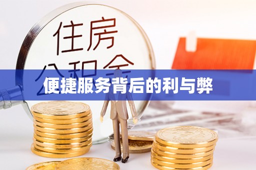 浉河便捷服务背后的利与弊